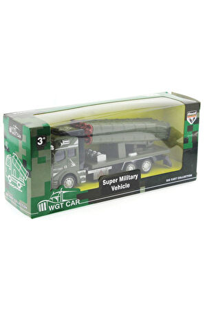 Erkek Çocuk Oyuncak Sürtmeli Die Cast Metal Roketatar Rampalı Askeri Kamyon Kız Çocuk Eğitici Oyunca