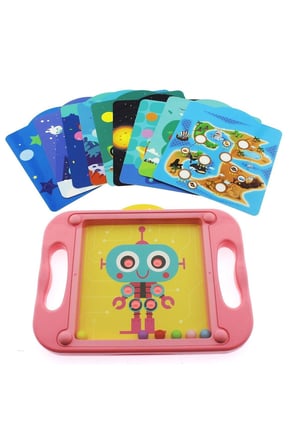Erkek Çocuk Oyuncak Pembe Tepsili Denge Oyunu Kız Çocuk Eğitici Oyuncaklar