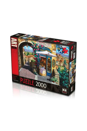 Erkek Çocuk Oyuncak KS Ristorante Antico Martini 2000 Parça Puzzle Kız Çocuk Eğitici Oyuncaklar