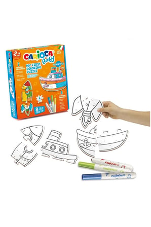Erkek Çocuk Oyuncak Carioca Boyanabilir Taşıtlar Bebek Puzzle Kız Çocuk Eğitici Oyuncaklar