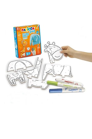 Erkek Çocuk Oyuncak Carioca Boyanabilir Hayvanlar Bebek Puzzle Kız Çocuk Eğitici Oyuncaklar