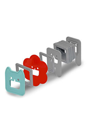 Erkek Çocuk Oyuncak Manyetik Aslan Blok Seti 13 Parça Kız Çocuk Eğitici Oyuncaklar