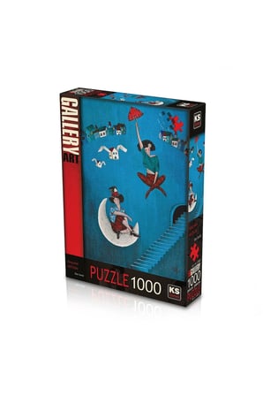 Erkek Çocuk Oyuncak KS Hoşçakal Matilda 1000 Parça Puzzle Kız Çocuk Eğitici Oyuncaklar