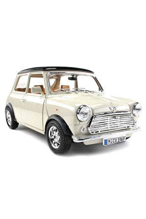 Erkek Çocuk Oyuncak Bburago 1:18 Mini Cooper 1969 Model Araba Kız Çocuk Eğitici Oyuncaklar