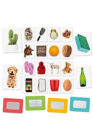 Erkek Çocuk Oyuncak Headu Flashcards Tactile Montessori MU23738 Kız Çocuk Eğitici Oyuncaklar