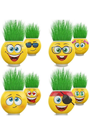 Çocuk Gelişim Oyuncaklar 25Adet Çimoji Emojili Yeni Nesil Çim Adamlar Kız Erkek Çocuk Oyuncak
