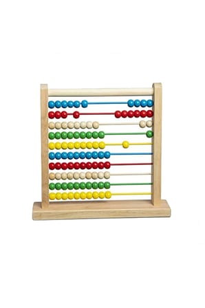 Erkek Çocuk Oyuncak Playwood Kutuda Ahşap Büyük Abaküs Kız Çocuk Eğitici Oyuncaklar