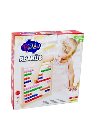 Erkek Çocuk Oyuncak Playwood Kutuda Ahşap Büyük Abaküs Kız Çocuk Eğitici Oyuncaklar