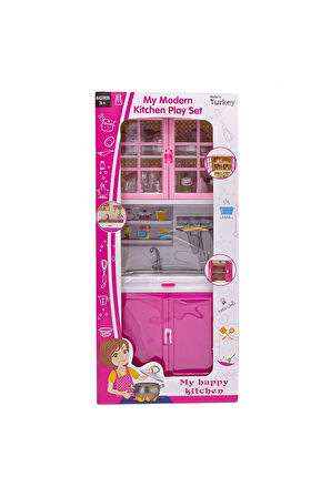 Erkek Çocuk Oyuncak My Happy Mutfak Seti Lavabo Kız Çocuk Eğitici Oyuncaklar