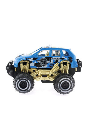 Erkek Çocuk Oyuncak Çek Bırak Mini Off Road Mavi Aracı Kız Çocuk Eğitici Oyuncaklar