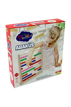 Erkek Çocuk Oyuncak Playwood Eğitici Büyük Ahşap Abaküs Kız Çocuk Eğitici Oyuncaklar