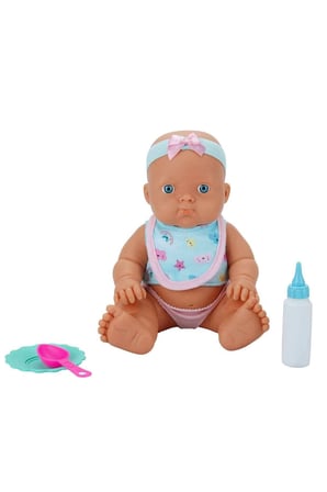Erkek Çocuk Oyuncak Ada Bebek Beslenme Seti 23cm. Kız Çocuk Eğitici Oyuncaklar