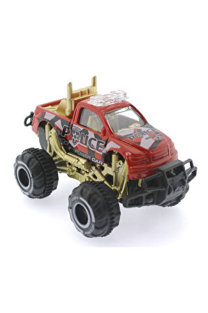 Erkek Çocuk Oyuncak Çek Bırak Mini Off Road Kırmızı Polis Aracı Kız Çocuk Eğitici Oyuncaklar
