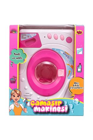 Erkek Çocuk Oyuncak Pilli Işıklı ve Sesli Çamaşır Makinesi 02604 Kız Çocuk Eğitici Oyuncaklar