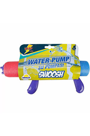 Erkek Çocuk Oyuncak Swoosh Renkli Su Pompası 32cm Kız Çocuk Eğitici Oyuncaklar