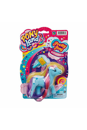 Erkek Çocuk Oyuncak Pony Land Sevimli Pony Kız Çocuk Eğitici Oyuncaklar