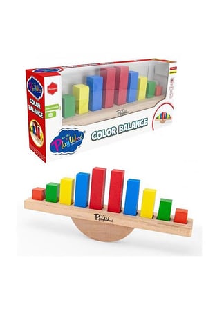 Erkek Çocuk Oyuncak Playwood Ahşap Renkli Balans Oyunu Kız Çocuk Eğitici Oyuncaklar