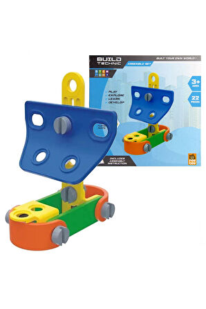 Erkek Çocuk Oyuncak Build Yap Boz Araçlar 4100101-2 Kız Çocuk Eğitici Oyuncaklar