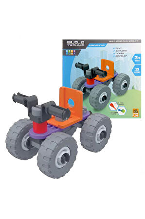 Erkek Çocuk Oyuncak Build Yap Boz Araçlar 4100101-2 Kız Çocuk Eğitici Oyuncaklar