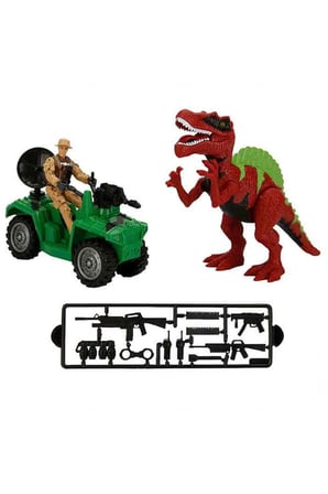 Erkek Çocuk Oyuncak Dinosaurs Dinozor Yakalayıcı Oyun Seti 13 Parça Kız Çocuk Eğitici Oyuncaklar