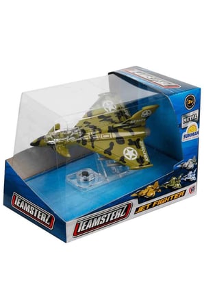 Erkek Çocuk Oyuncak Teamsterz Jet Fighter Savaş Uçağı Kız Çocuk Eğitici Oyuncaklar