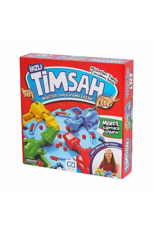 Erkek Çocuk Oyuncak 5211 CAPLS-5211 Hızlı Timsah -Ca Games Kız Çocuk Eğitici Oyuncaklar