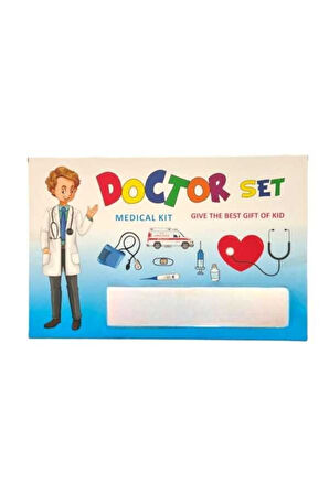 Çocuk Gelişim Oyuncaklar Doktor Seti Oyuncak Mavi Kız Erkek Çocuk Oyuncak