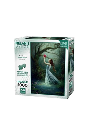 Erkek Çocuk Oyuncak 20682 Red Bloom 1000 Parça Puzzle Kız Çocuk Eğitici Oyuncaklar