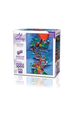 Erkek Çocuk Oyuncak 20687 Fishermen Series I 1000 Parça Puzzle -KSPuzzle Kız Çocuk Eğitici Oyuncakla