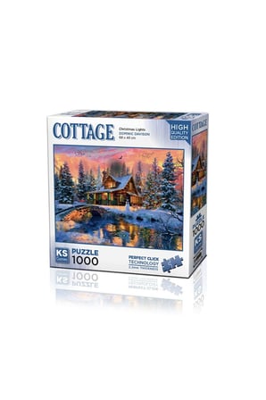 Erkek Çocuk Oyuncak 20720 Christmas Lights 1000 Parça Puzzle -KS Puzzle Kız Çocuk Eğitici Oyuncaklar