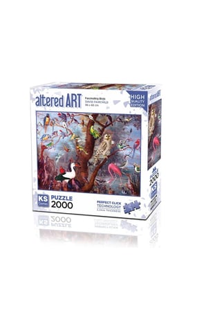 Erkek Çocuk Oyuncak 22515 Fascinating Birds 2000 Parça Puzzle Kız Çocuk Eğitici Oyuncaklar