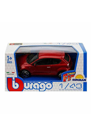 Erkek Çocuk Oyuncak Bburago 1:43 Street Fire - 2013 Srt Viper Gts Metal Oyuncak Araba -1adet stokta