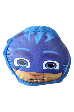 Çocuk Gelişim Oyuncaklar 6lı Set Pijamask Peluş 75Cm Renkli Tırtıl Yastık Uyku Arkadaşı Pjmask Kız E