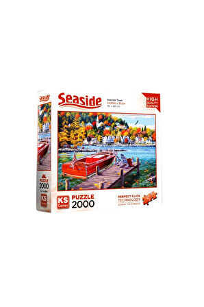 Erkek Çocuk Oyuncak 22519 Fish Creek 2000 Parça Puzzle Kız Çocuk Eğitici Oyuncaklar