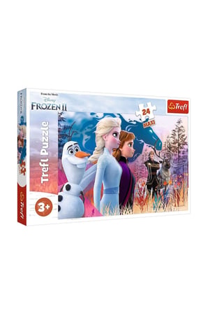 Erkek Çocuk Oyuncak PUZZLE-14298 Frozen II 24 Parça Maxi Çocuk Puzzle Kız Çocuk Eğitici Oyuncaklar
