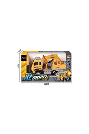 Erkek Çocuk Oyuncak XF-789-110A-1A-3A-4A Kumandalı Şarjlı İş Makinesi Kız Çocuk Eğitici Oyuncaklar