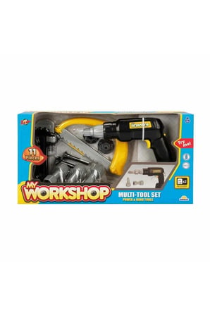Erkek Çocuk Oyuncak 4622 Zapp Toys My Workshop Elektronik Tornavida Tamir Seti 11 Parça - OYUNCAK Kı