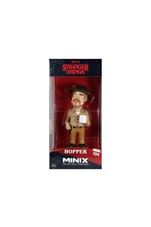 Erkek Çocuk Oyuncak MNX09000 Minix Koleksiyon Figürü Hooper - Stranger Things - 13876 Kız Çocuk Eğit