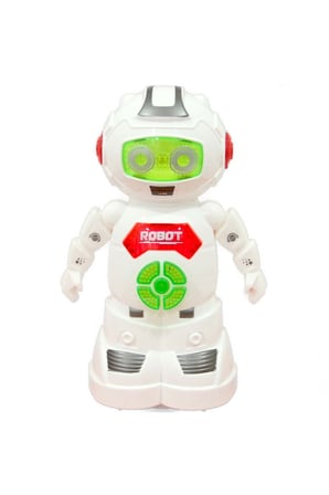 Erkek Çocuk Oyuncak Türkçe Konuşan Pilli Koruma Robotu - CNM28 Kız Çocuk Eğitici Oyuncaklar