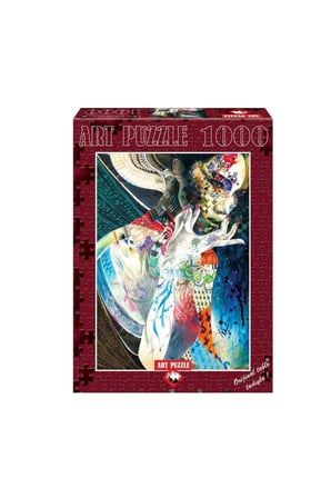 Erkek Çocuk Oyuncak 4358 HİNTLİ / ART puzzle 1000 parça Kız Çocuk Eğitici Oyuncaklar