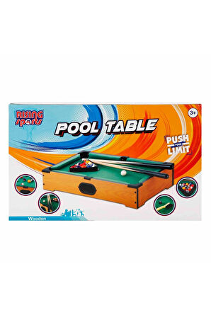 Erkek Çocuk Oyuncak Rising Sports Ahşap Masaüstü Bilardo Kız Çocuk Eğitici Oyuncaklar