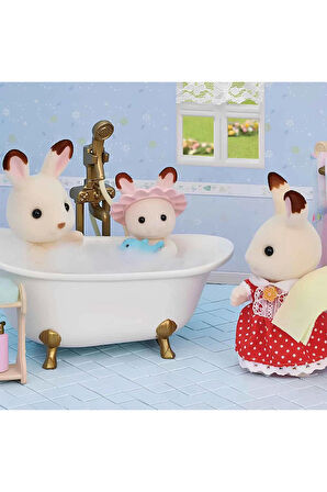 Erkek Çocuk Oyuncak Sylvanian Families Banyo ve Duş Seti 5739 Kız Çocuk Eğitici Oyuncaklar
