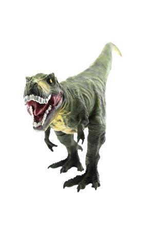 Erkek Çocuk Oyuncak Yumuşak Plastik 31cm Dinozor Figür - Yeşil T-Rex Kız Çocuk Eğitici Oyuncaklar