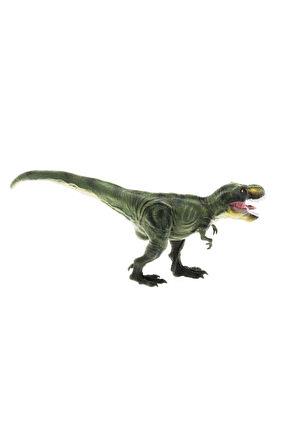 Erkek Çocuk Oyuncak Yumuşak Plastik 31cm Dinozor Figür - Yeşil T-Rex Kız Çocuk Eğitici Oyuncaklar