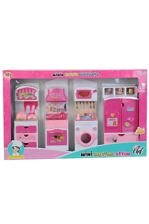 Erkek Çocuk Oyuncak Oydaş Minik Sefler 4lü Dolap Seti 02365 Kız Çocuk Eğitici Oyuncaklar