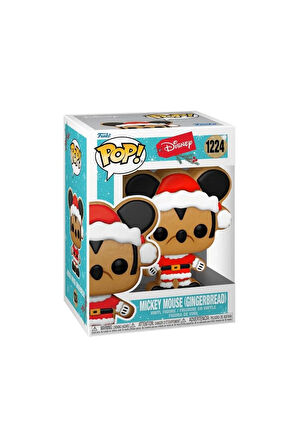 Erkek Çocuk Oyuncak Funko POP Holiday Santa Mickey/ginger Kız Çocuk Eğitici Oyuncaklar