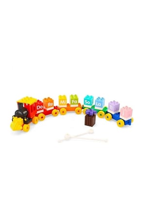 Erkek Çocuk Oyuncak 414 Dubie Müzik Treni / 25 parça +6 Kart /+3 yaş Kız Çocuk Eğitici Oyuncaklar