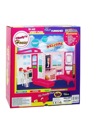 Erkek Çocuk Oyuncak Oydaş Kutuda Cindy'nin Evi 2618 Kız Çocuk Eğitici Oyuncaklar