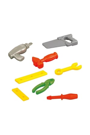 Erkek Çocuk Oyuncak 03030 POWER ALET ÇANTASI Kız Çocuk Eğitici Oyuncaklar