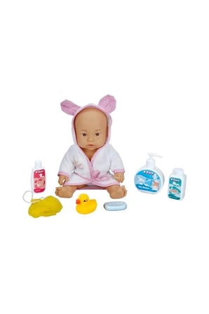Erkek Çocuk Oyuncak 030031 SUN-BEBEK BEBELDU BANYO SAATİ Kız Çocuk Eğitici Oyuncaklar